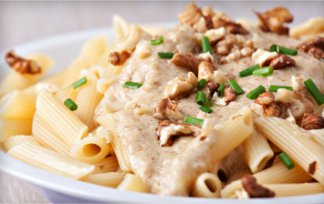 Pasta with Walnut Sauce