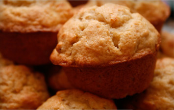 Banana, Orange & Walnut Muffins