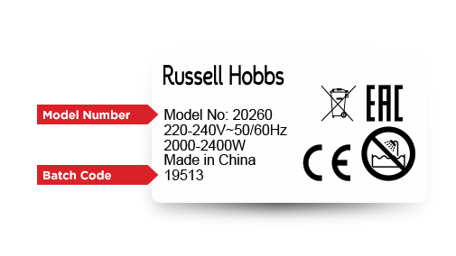 Irons Rating Label