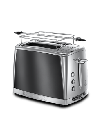 Russell Hobbs EU Luna Moonlight Grey 2 Slot Toaster 23221-56