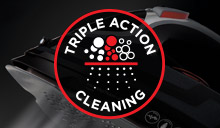 Triple Cleaning Action